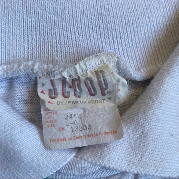 Vintage teeshirt kitty cat floral collared shirt kawaii kitsch made by Scoop - Picture 6 of 9